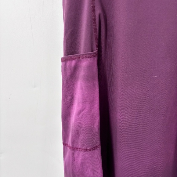 Women's Purple Sleeveless Dress - Picture 4 of 7